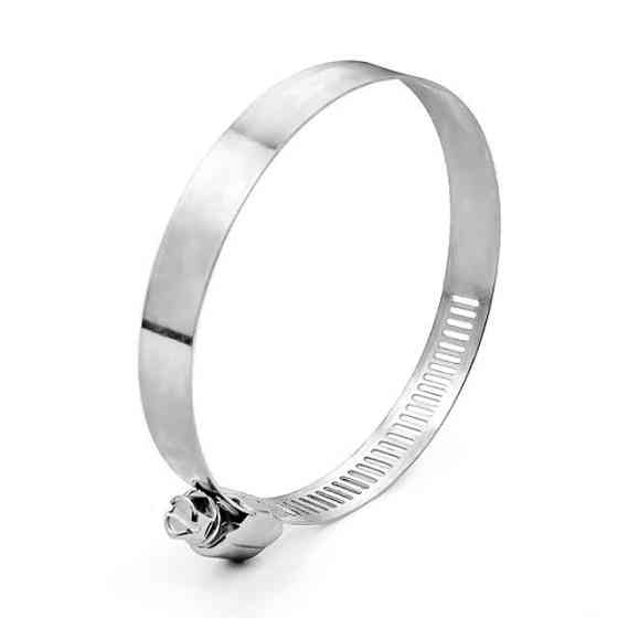 Хомут стальной оцинкованный 12,7 мм D 65-89 мм (упаковка 10 шт) Мукачево