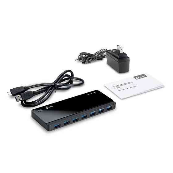 Концентратор USB3.0 TP-Link UH700 Black 7хUSB3.0 Чорний Харків