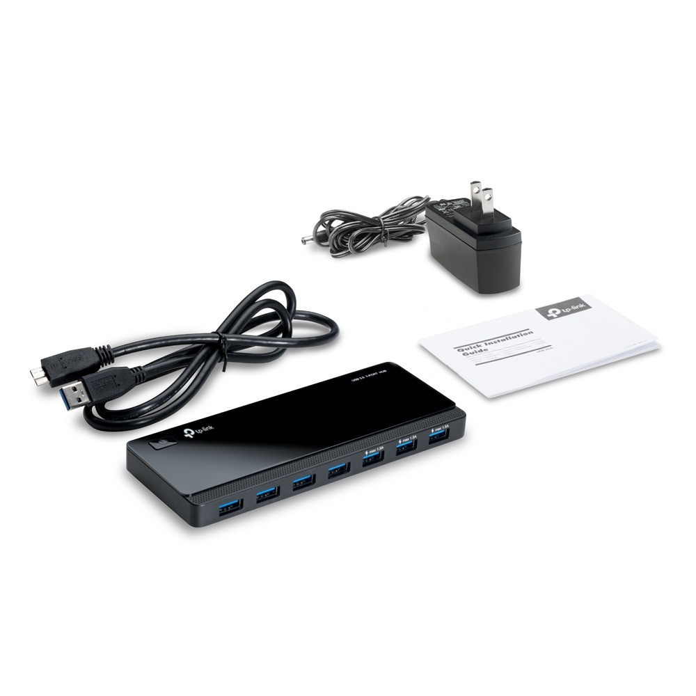 Концентратор USB3.0 TP-Link UH700 Black 7хUSB3.0 Чорний Харків - фото 4
