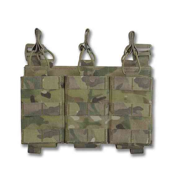 Зʼємна передня панель до плитоноски з підсумками під 3 магазини мультикам Київ