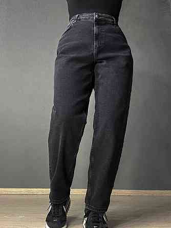 Джинси жіночі Sherocco 3302-1 мом relax великі розміри супер батал чорні, чорний, З6, 36, 96 см, 120 см Київ