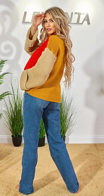 Свитер крупной вязки (42-48) Киев - изображение 4