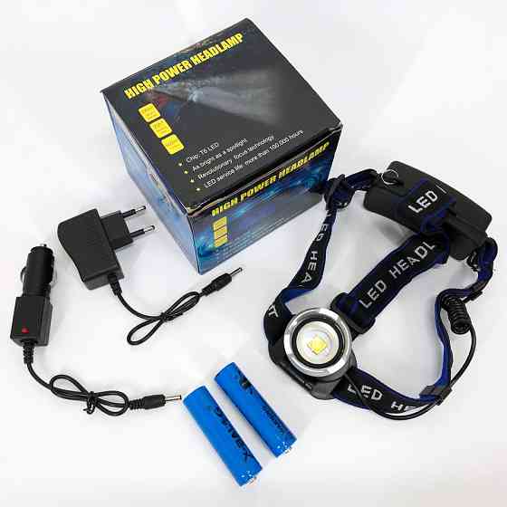 Фонарик на голову для альпинизма, Легкий фонарик на голову, Фонарь налобный мощный OL-74 Ивано-Франковск