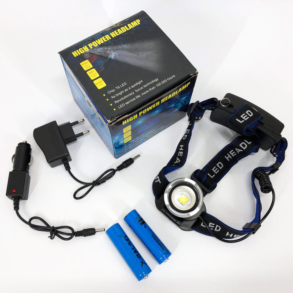 Фонарик на голову для альпинизма, Легкий фонарик на голову, Фонарь налобный мощный OL-74 Ивано-Франковск - изображение 2