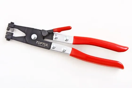 Кліщі для зняття хомутів прямі 215м Toptul Вінниця