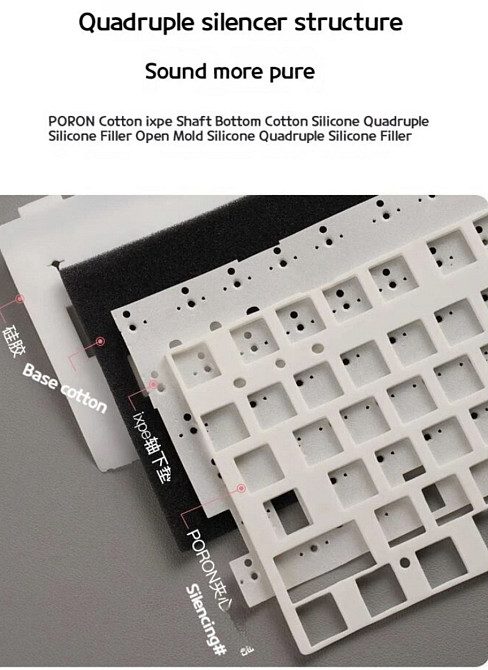 Беспроводная игровая механическая клавиатура royal kludge rk r75 pro. Киев - изображение 2