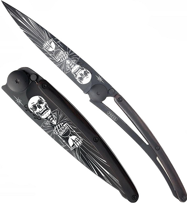 Универсальный Складной Нож с лазерной гравировкой Бессмертный Deejo 