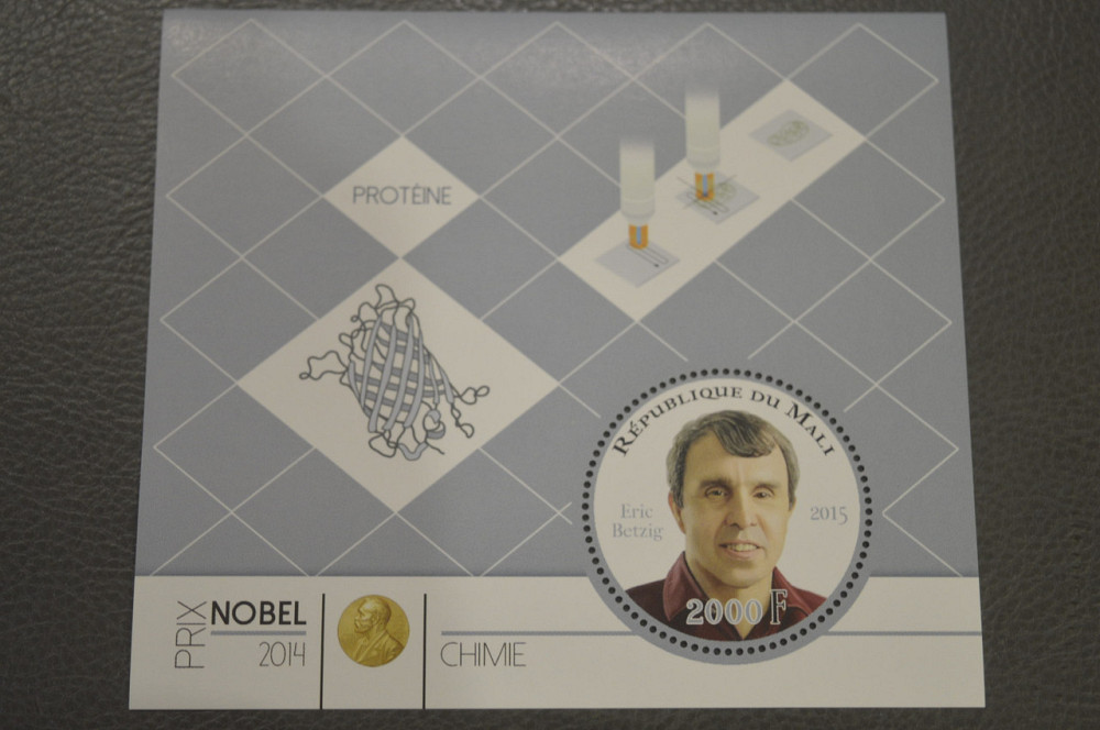 Мали. Личности. Нобелевские лауреаты. Блок. 2015 год (М) Полтава - изображение 1