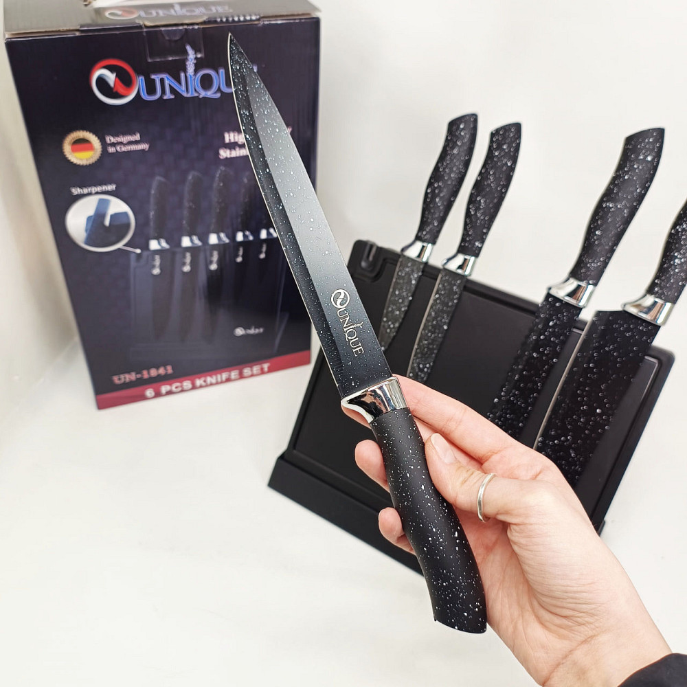 Кухонні ножі для нарізання, Набір ножів для домашнього кухаря Набір ножів кухонні ножі кухарські BC-43 Львів - фото 11