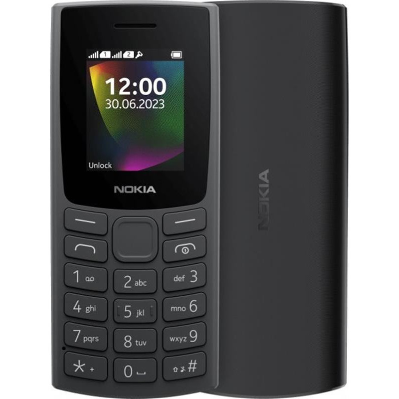 Мобільний телефон Nokia 106 2023 Dual Sim Charcoal Чорний Харьков - изображение 1