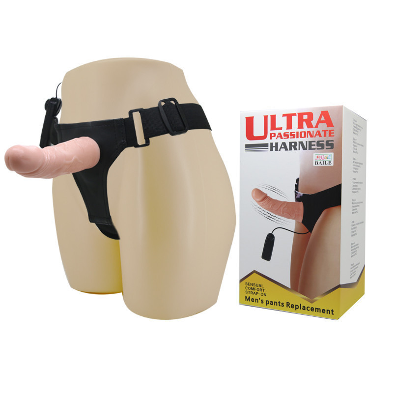 Страпон - Ultra Passionate Harness Vibrating, 15 см Sex Aura Київ - фото 1