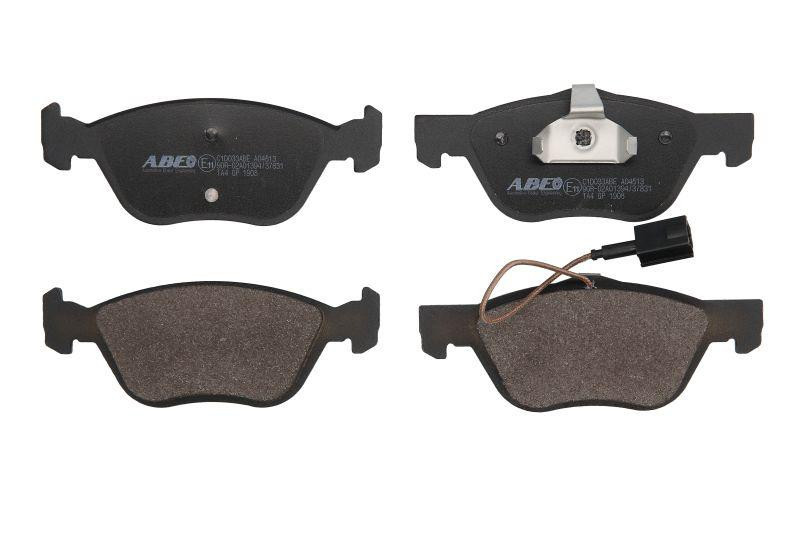 Комплект дискових гальмівних колодок ABE C1D033ABE для Opel Astra G, Zafira A, Vectra B (1995–2005) Ковель - фото 1