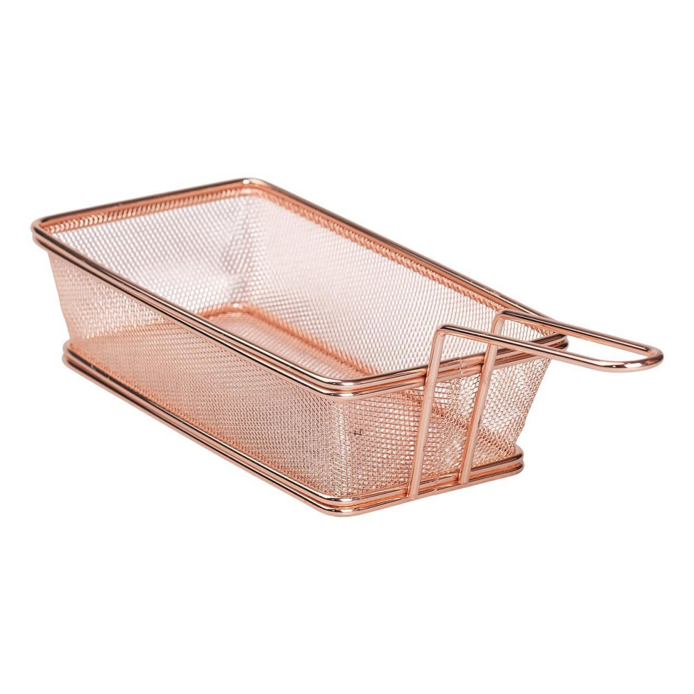 Рожева корзина для подачі картоплі фрі та снеків Київ - фото 1