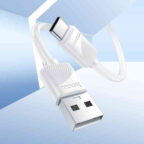 Кабель HOCO X114 Energy charging data cable Type-C 1m White Одеса