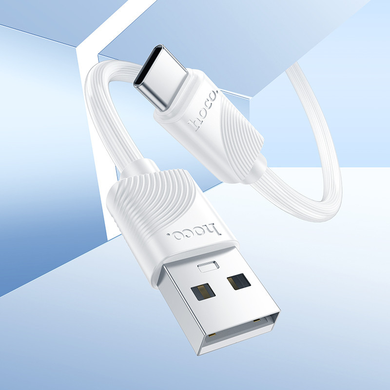 Кабель HOCO X114 Energy charging data cable Type-C 1m White Одеса - фото 4