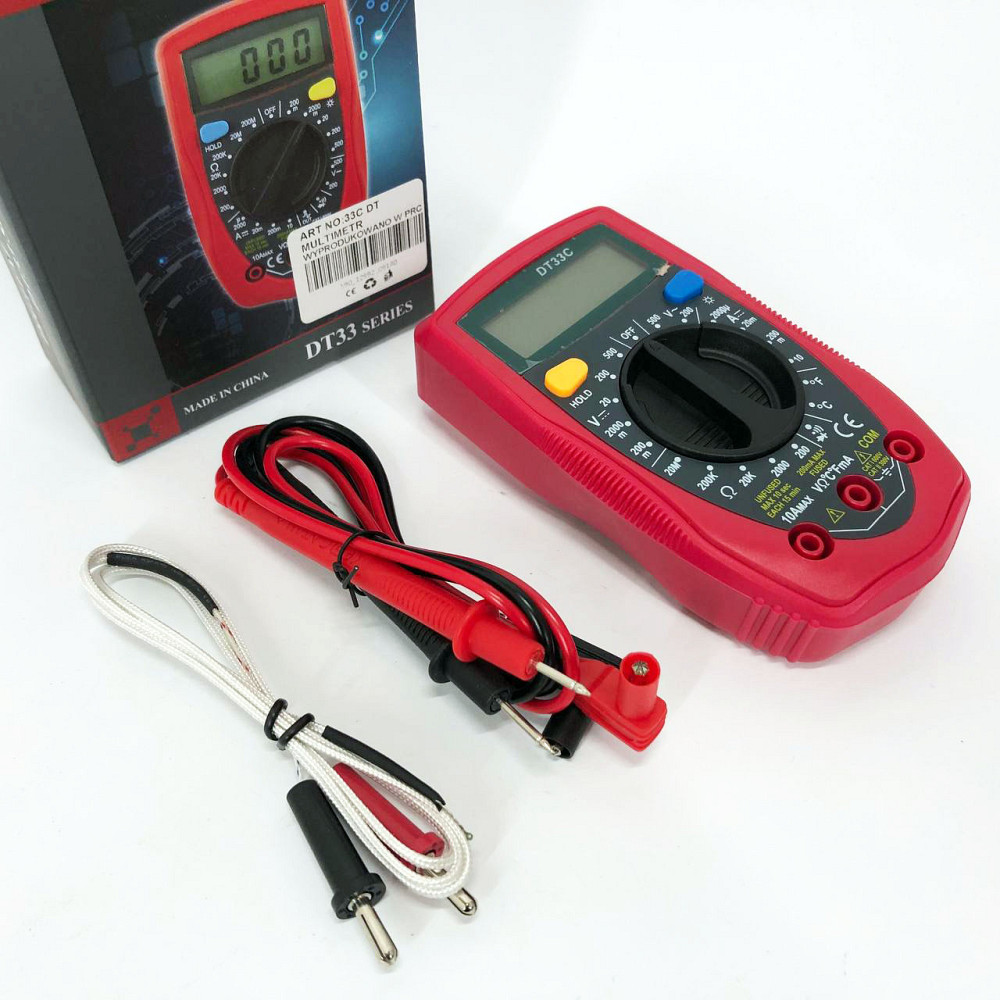 Качественный мультиметр 33 C DT DIGITAL, Универсальный мультиметр для электроники OM-85 Львов - изображение 6