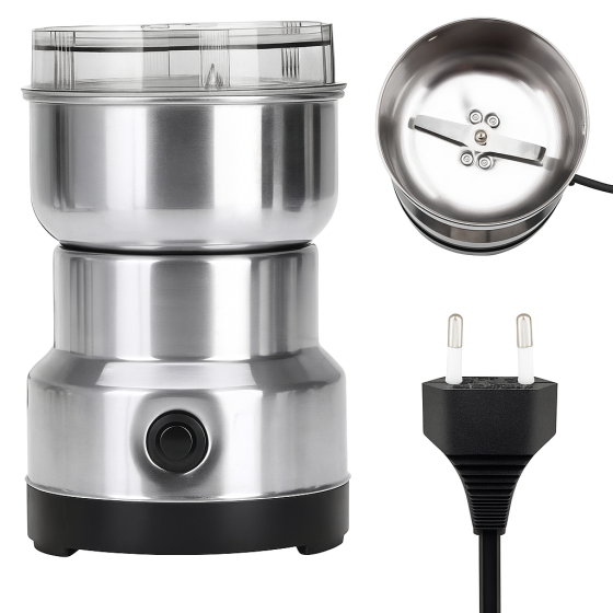 Кавомолка електрична від мережі,300 Вт,MS-7113 SBR Київ