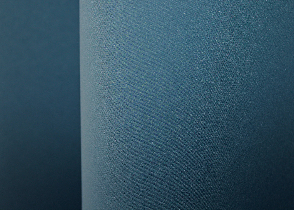 Комплект коротких штор VR-Textil Блекаут Midnight № 1675ш Синій 140х170 см 2 шт (35-0323) Київ - фото 6