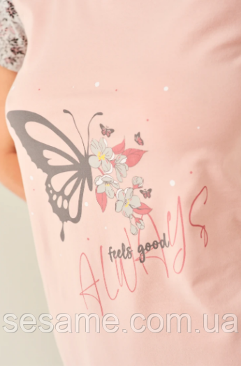 Піжама жіноча комплект для сну, нічна сорочка, ночнушка ТМ Rubina 3618 (Туреччина) Харків - фото 5