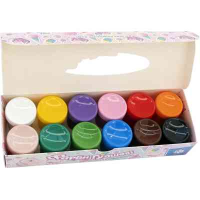 Гуашеві фарби Школярик Unicorn 12 кольорів по 20 мл (301221008-UA) Вінниця