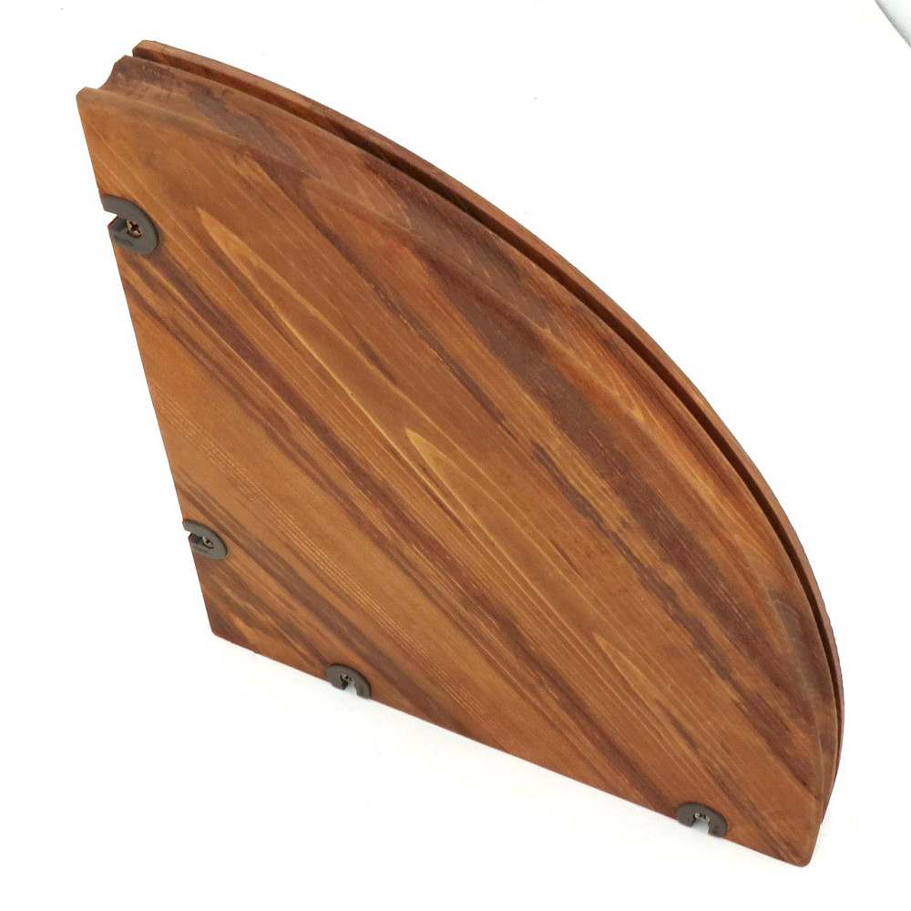 Угловая настенная полка 