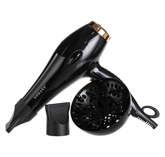 Sokany Фен для волосся Sokany SK-2213 з дифузором та концентратором 2600 Вт Коломия