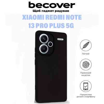 Чехол для мобильного телефона BeCover Xiaomi Redmi Note 13 Pro Plus 5G Black (710917) Винница