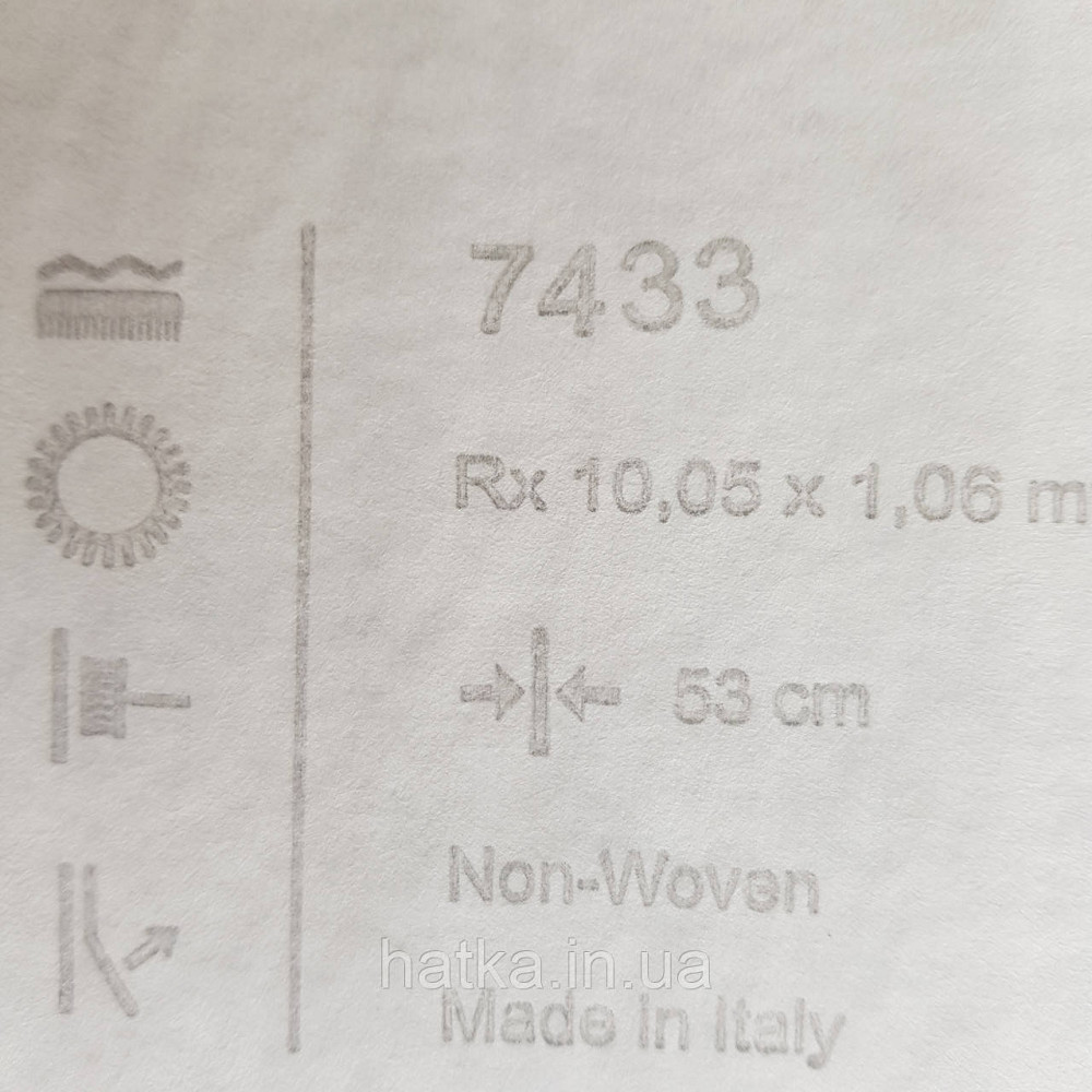 Шпалери метрові вінілові на флізелін 24 Carati Cristiana Masi абстракція смуги хвилі золотом на пісочному 3д Київ - фото 4