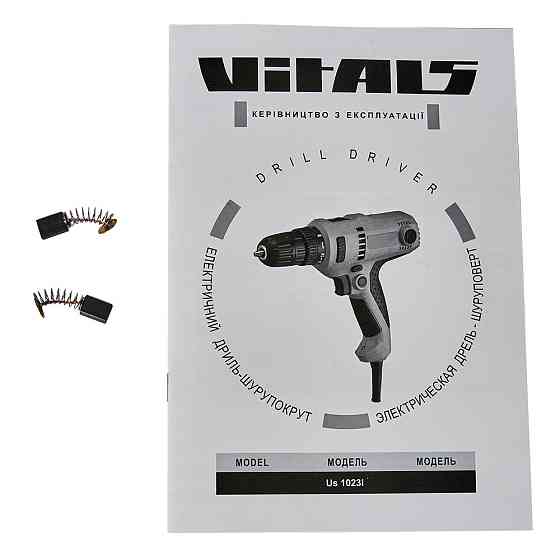 Дриль-шурупокрут електричний Vitals Master Us 1023l Харків
