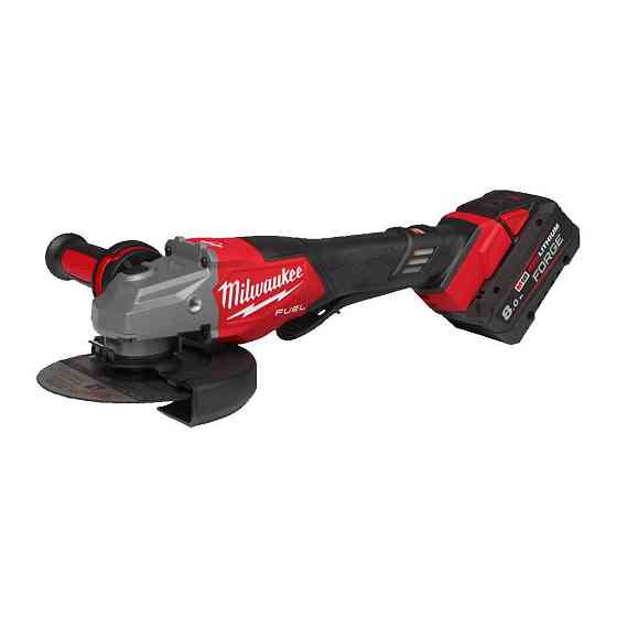 Шлифмашина угловая - болгарка аккумуляторная бесщеточная MILWAUKEE, M18 FHSAG125XPDB2-802X, диаметр 125мм (зарядное устройство М12-18 Одесса
