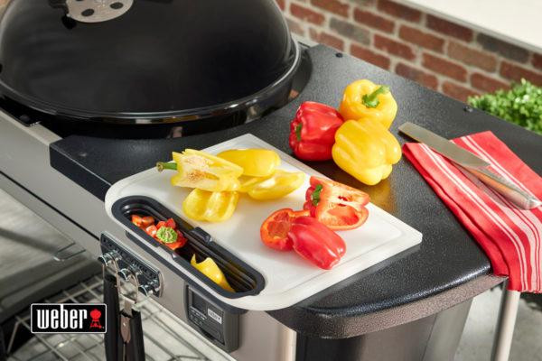 Дошка для нарізки, пластикова з лотком Weber 7032 Код: 009990 Рівне - фото 4