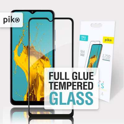 Скло захисне Piko Full Glue Xiaomi Poco C50 Black (1283126589676) Вінниця - фото 5