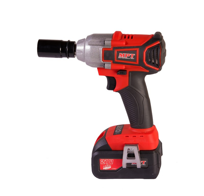 MPT Гайковерт акумуляторний MPT 21 V Li-ion 350 Нм 2 швидкості пластиковий кейс Коломия - фото 4