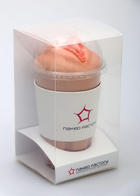 Мастурбатор-вагіна Naked Factory Cup Sleeve V–4, наскрізний Sex Aura Київ - фото 2