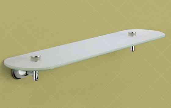 Полиця у ванну GE19-13 55см Хром скло Вінниця