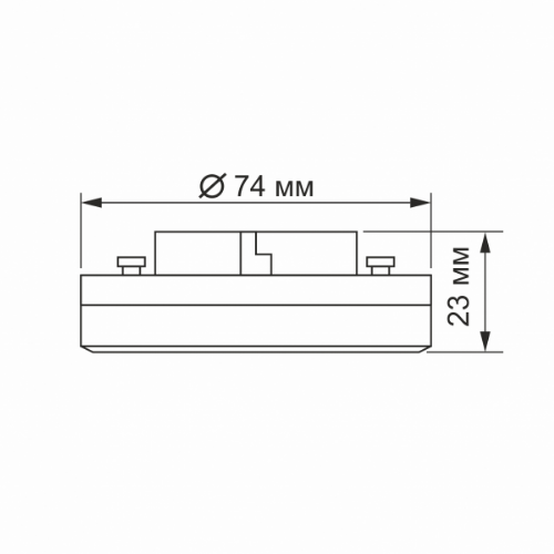 Лампа 8W GX53 4100К 220V LED Videx Житомир - фото 7