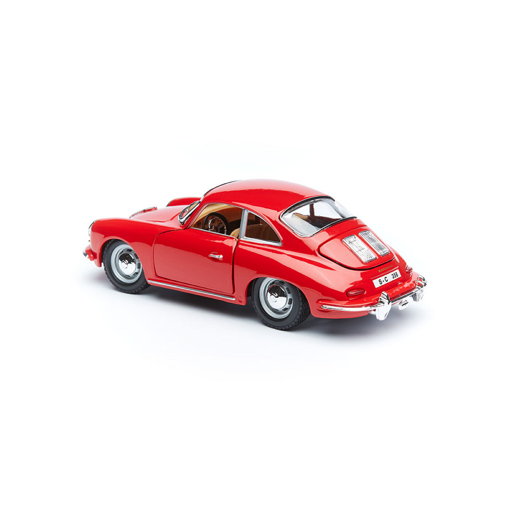 Автомодель - Porsche 356B (1961) (асорті слонова кістка, червоний, 1:24) Днепр - изображение 6