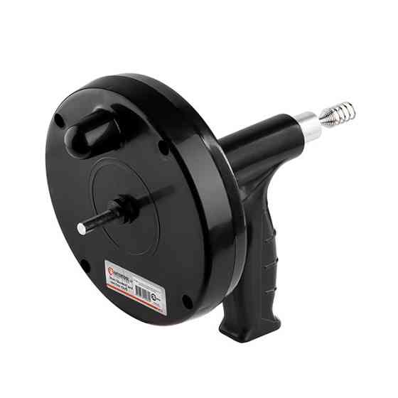 Інструмент для чищення труб, трос 6 мм × 4 м, кручений загострений наконечник INTERTOOL HP-1008 Киев