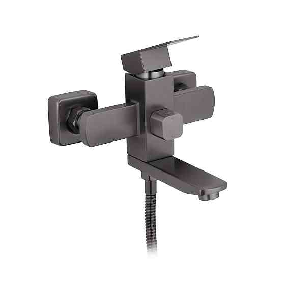 Смеситель для ванны Kroner KRP Edelstahl Kubus - PVD060 Киев