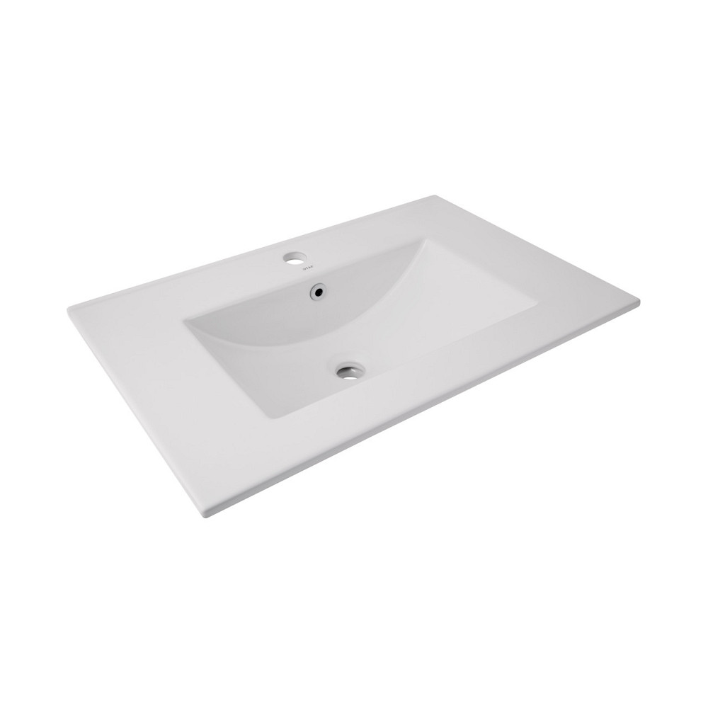 Раковина Qtap Albatross 720x460x180 White без донного клапана QT01113070CW Киев - изображение 7