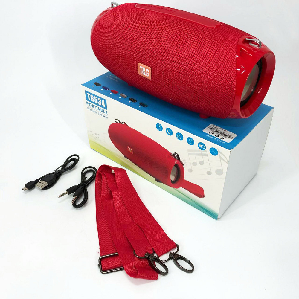 Бездротова bluetooth колонка TG534, Переносна колонка для вечірки, Блютуз акустика з радіо GM-96 Львів - фото 3