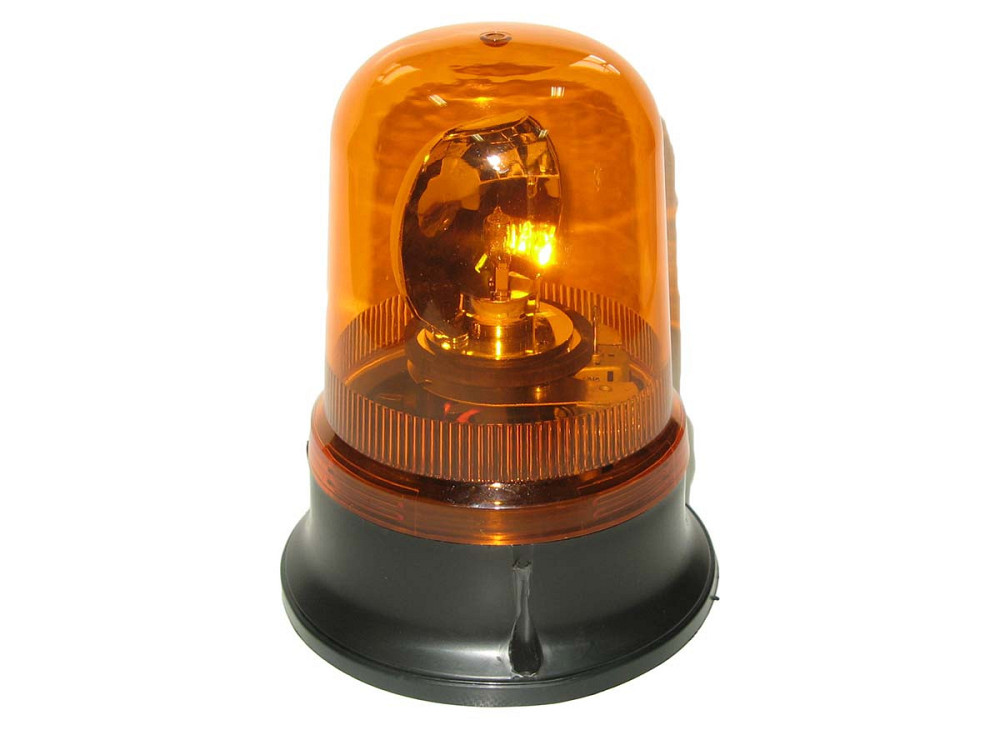 Мигалка кругла TR 503-3 12V (H1/55W) жовта (на шурупах) Вінниця - фото 1