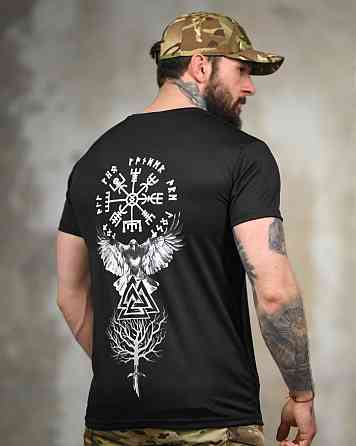 Тактична футболка SELION Voron black ТР6761 Одеса