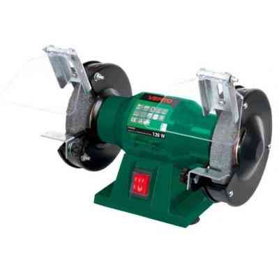 Точильний верстат Verto 120 Вт, круг 125x12.7 мм (51G425) Вінниця