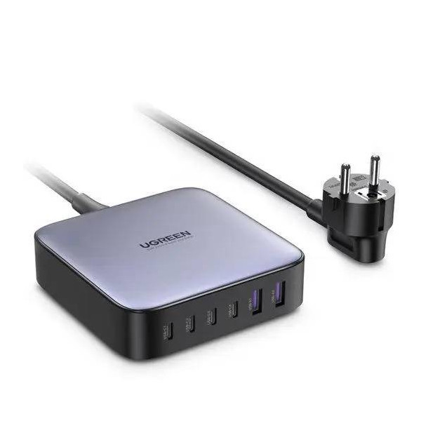 Зарядний пристрій 6xUSB 200W GaN (4хUSB-C+2xUSB-A) CD271 Ugreen (40914) Київ - фото 3