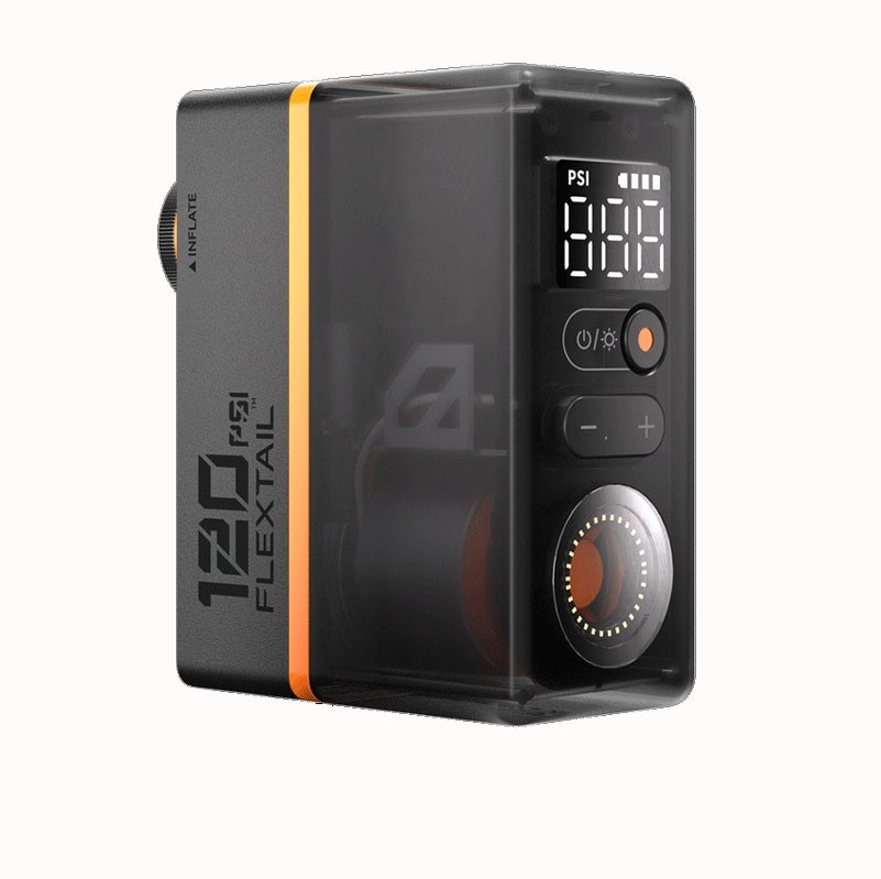 Міні насос-задня велосипедна фара Flextail Tiny Tire Pump ACS Чорний Київ - фото 1