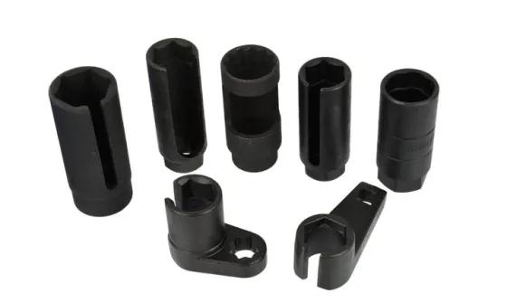 Набір головок для лямбда-зондів форсунок комплект насадок для відкручування лямбду-зонду GEKO G02687 7 елементів Львів