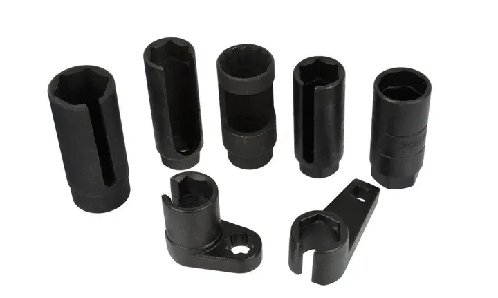 Набір головок для лямбда-зондів форсунок комплект насадок для відкручування лямбду-зонду GEKO G02687 7 елементів Львів - фото 2