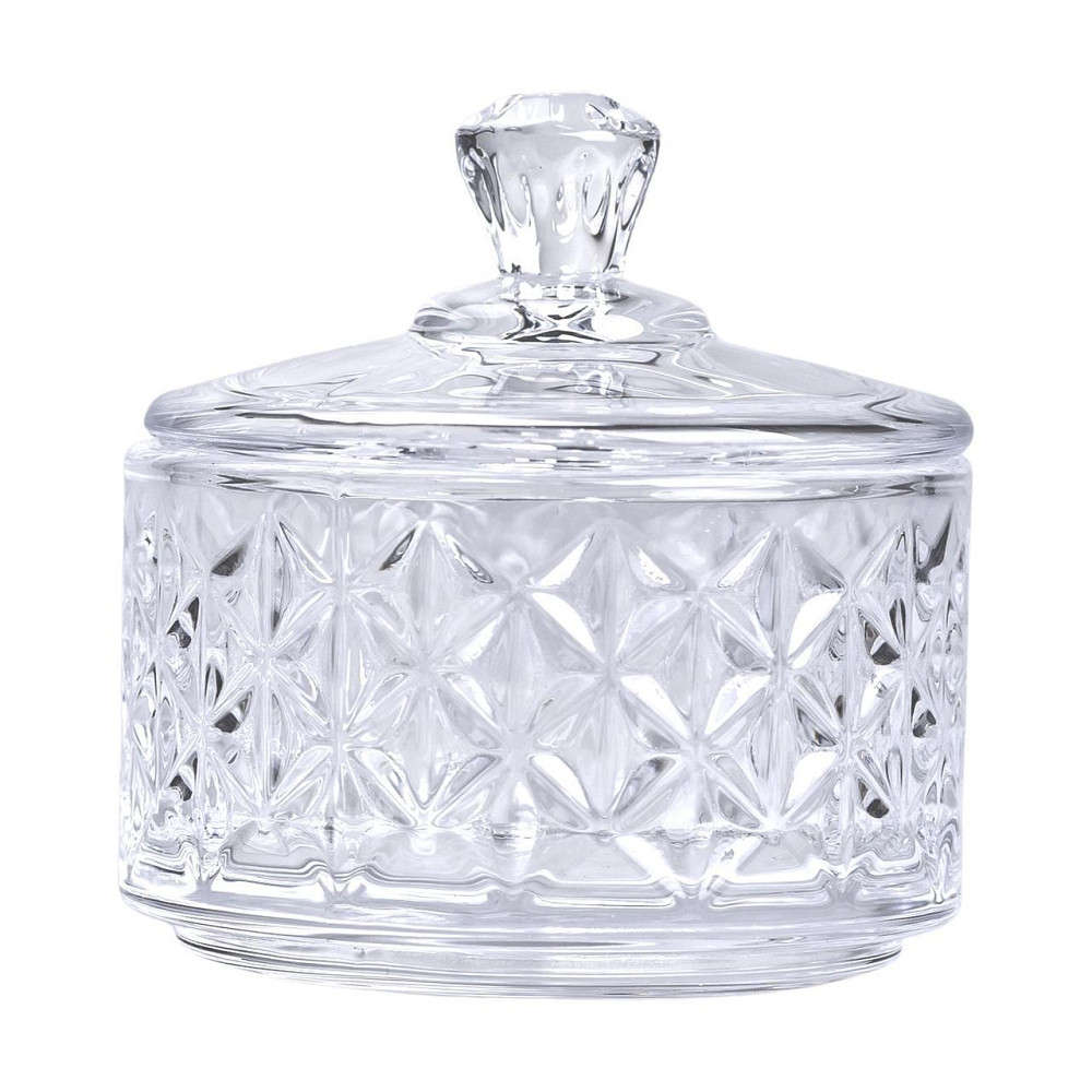 Цукерниця скляна з кришкою Ø 6.5 см HP-YH-30 Київ - фото 2