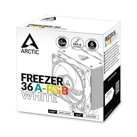 Кулер процесорний Arctic Freezer 36 A-RGB White (ACFRE00125A) ( 16709 ) Харків
